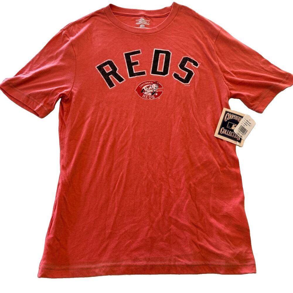 Mens Cincinnati Reds MLB Authentic Collection Baseball Tee T-Shirt Med NEW